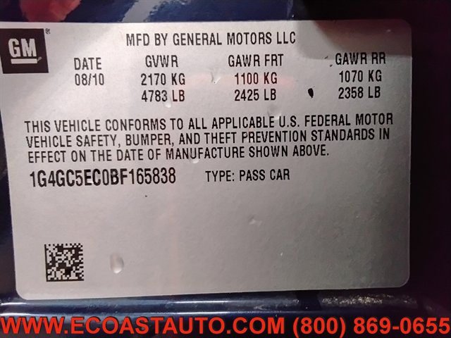 Used 2011 Buick LaCrosse CXL w/ Luxury Package FWD image 17