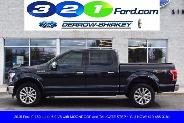 Used 2015 Ford F150 Lariat w/ Equipment Group 502A Luxury AWD/4WD image 2