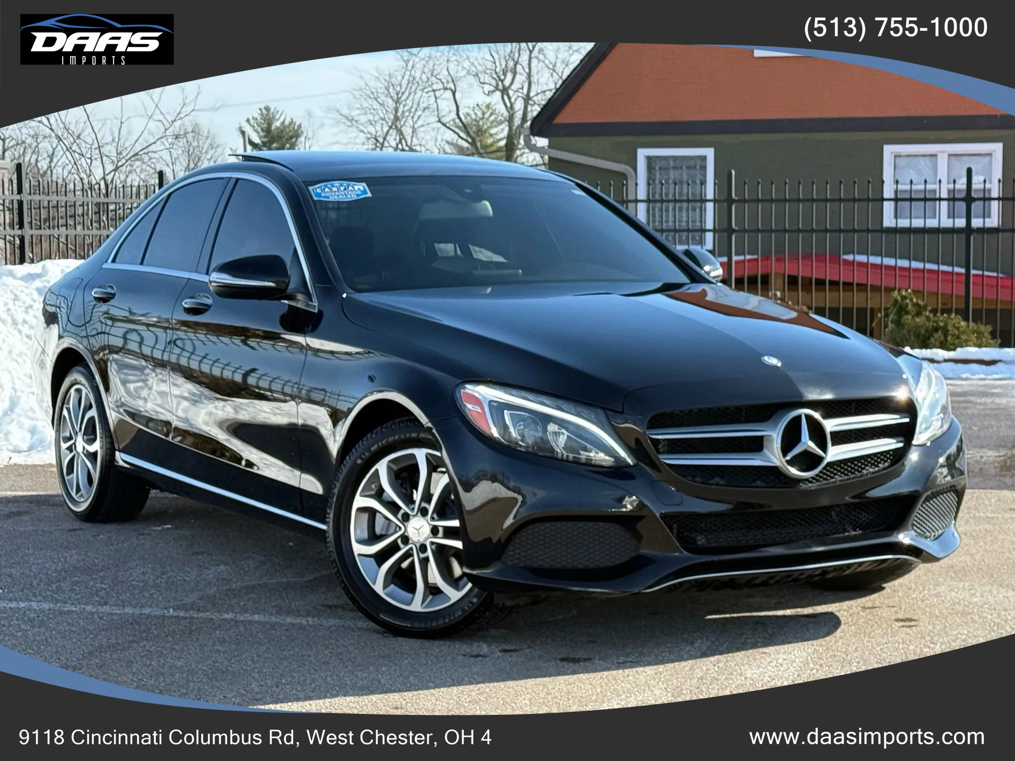 Used 2015 Mercedes-Benz C 300 4MATIC Sedan w/ Premium 1 Package image 3