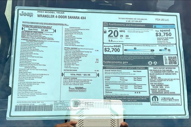 New 2024 Jeep Wrangler Sahara image 12