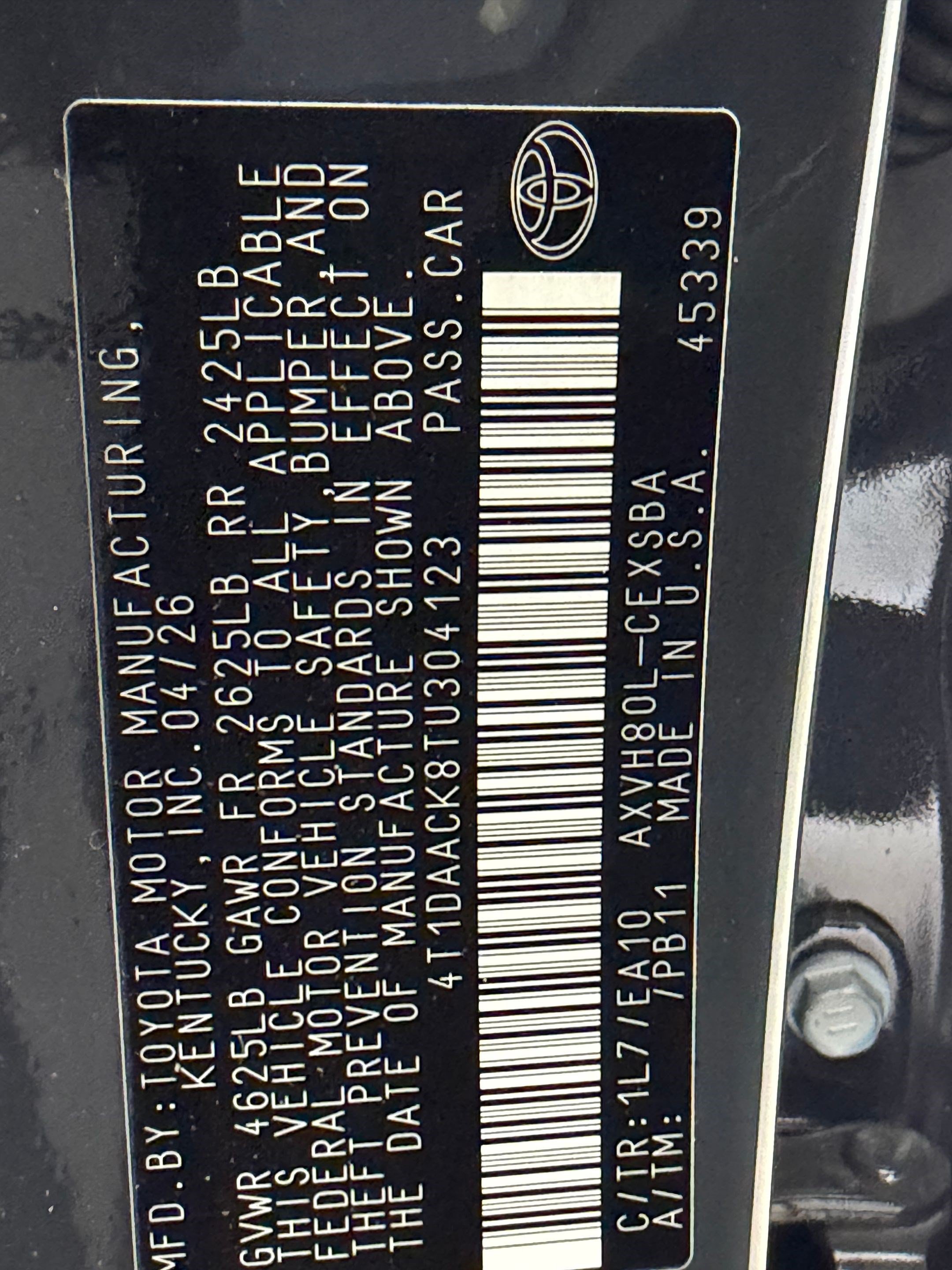 Used 2026 Toyota Camry SE w/ Multimedia Upgrade Package FWD image 24