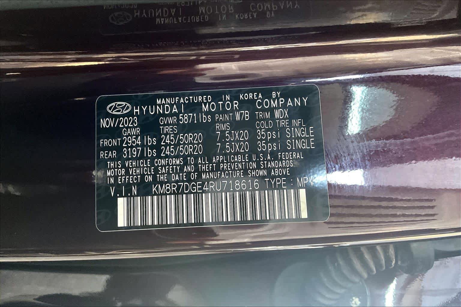 Used 2024 Hyundai Palisade Calligraphy AWD/4WD image 34