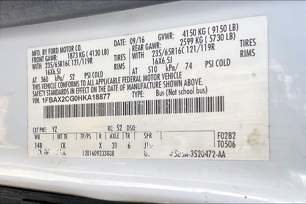 Used 2017 Ford Transit 350 XL image 12