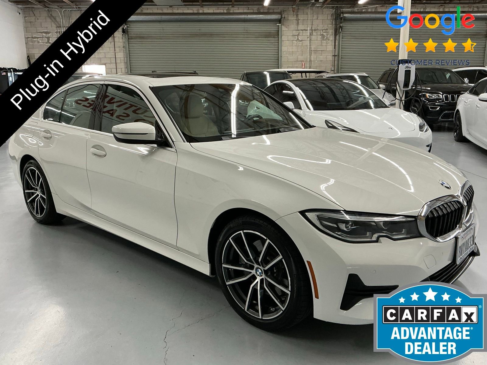 Used 2021 BMW 330e w/ Premium Package RWD image 3