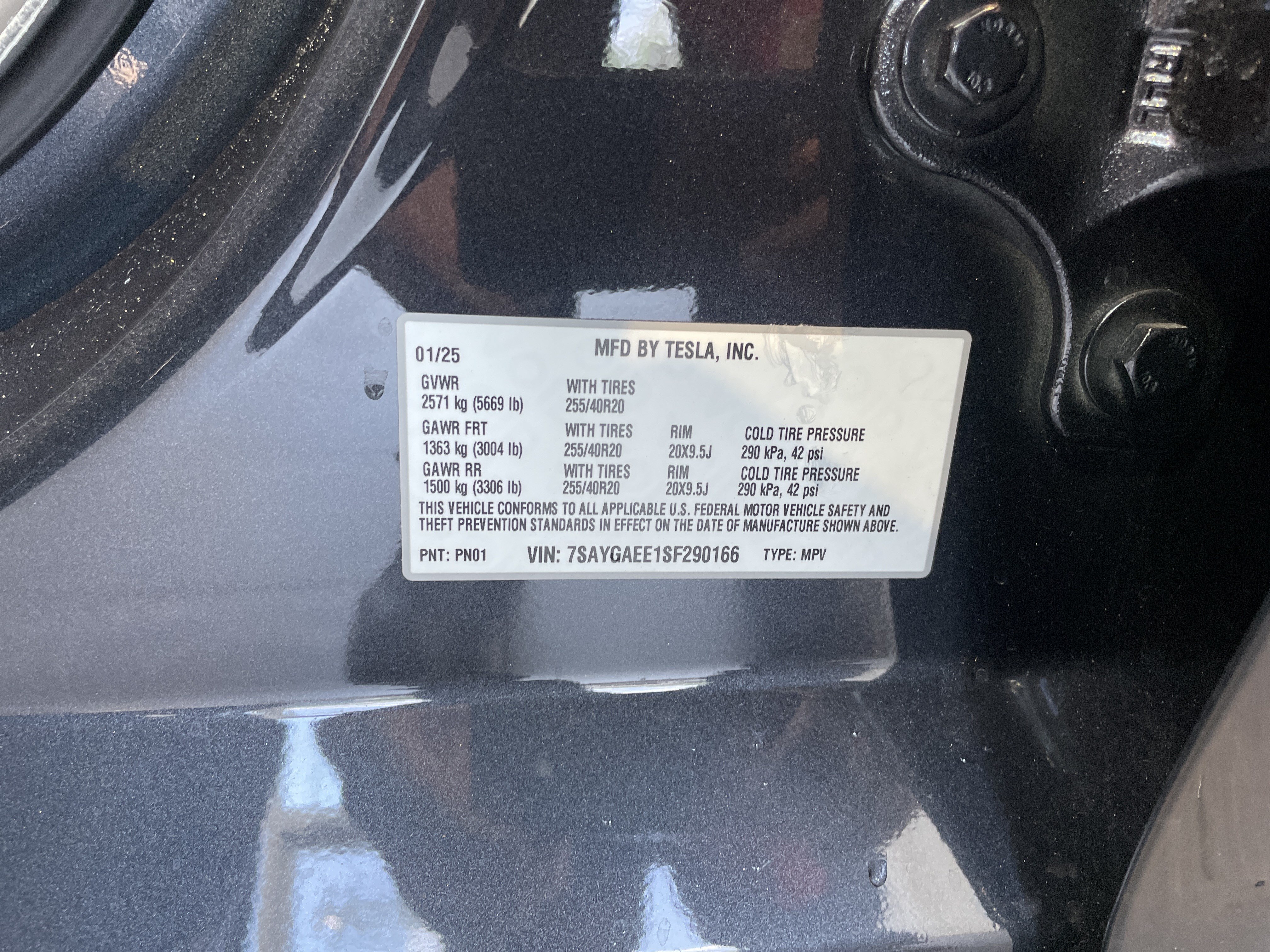 Used 2025 Tesla Model Y Long Range AWD/4WD image 39