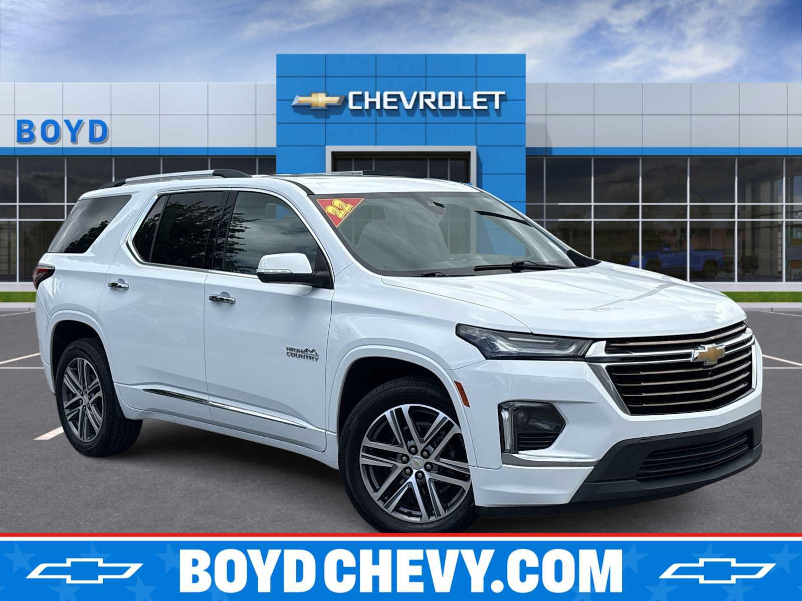 Used 2022 Chevrolet Traverse High Country