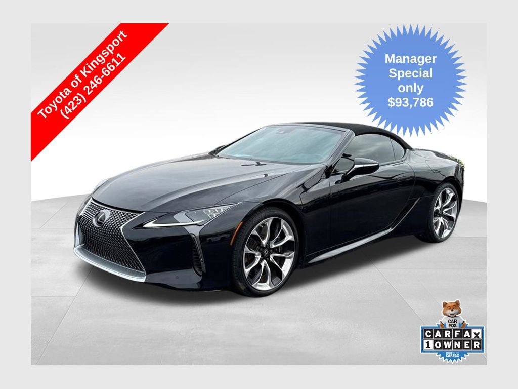 Used 2021 Lexus LC 500 Convertible w/ Touring Package