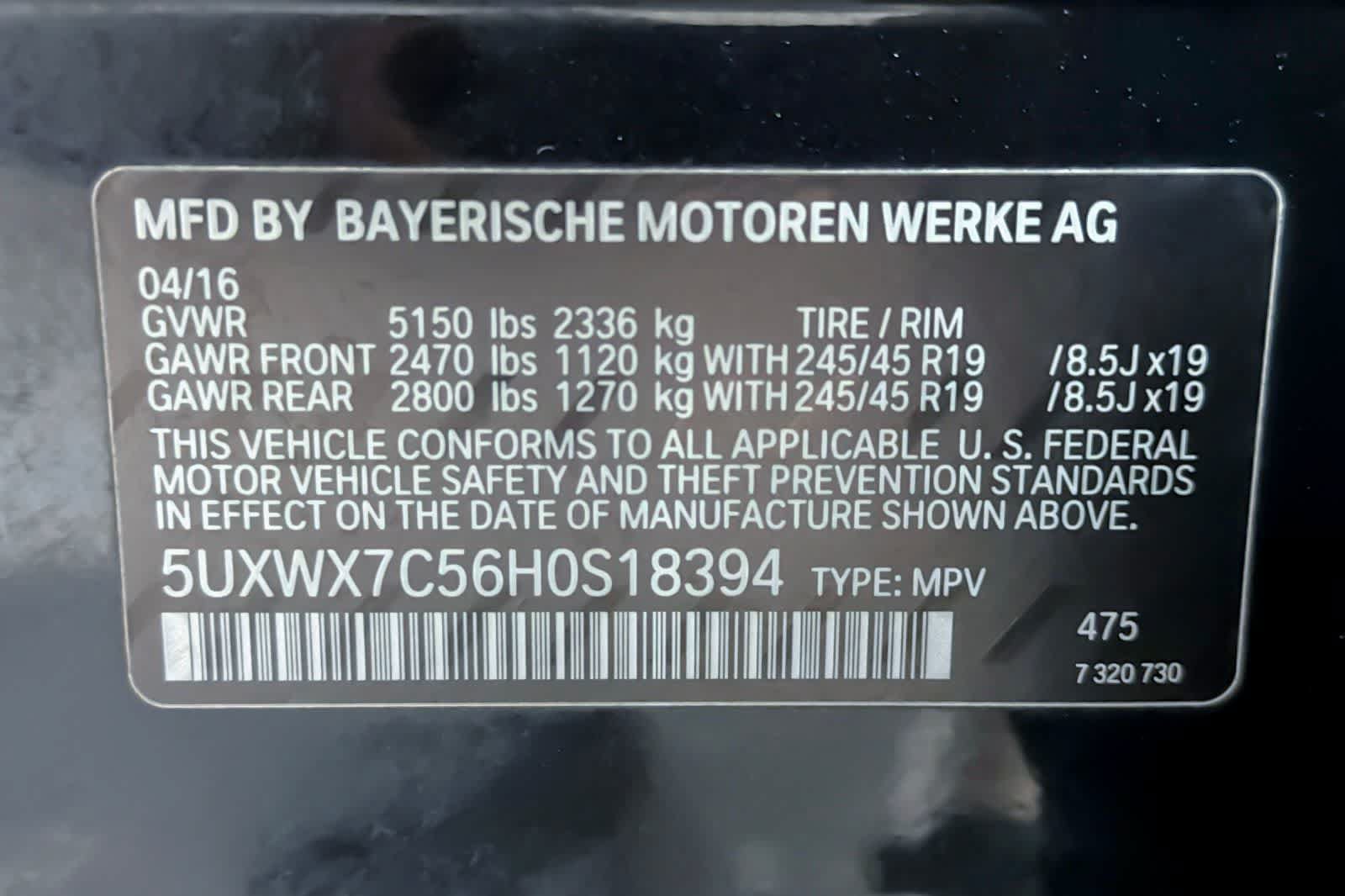 Used 2017 BMW X3 xDrive35i AWD/4WD image 30