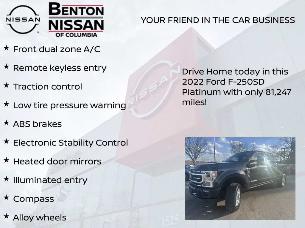 Used 2022 Ford F250 Platinum image 9