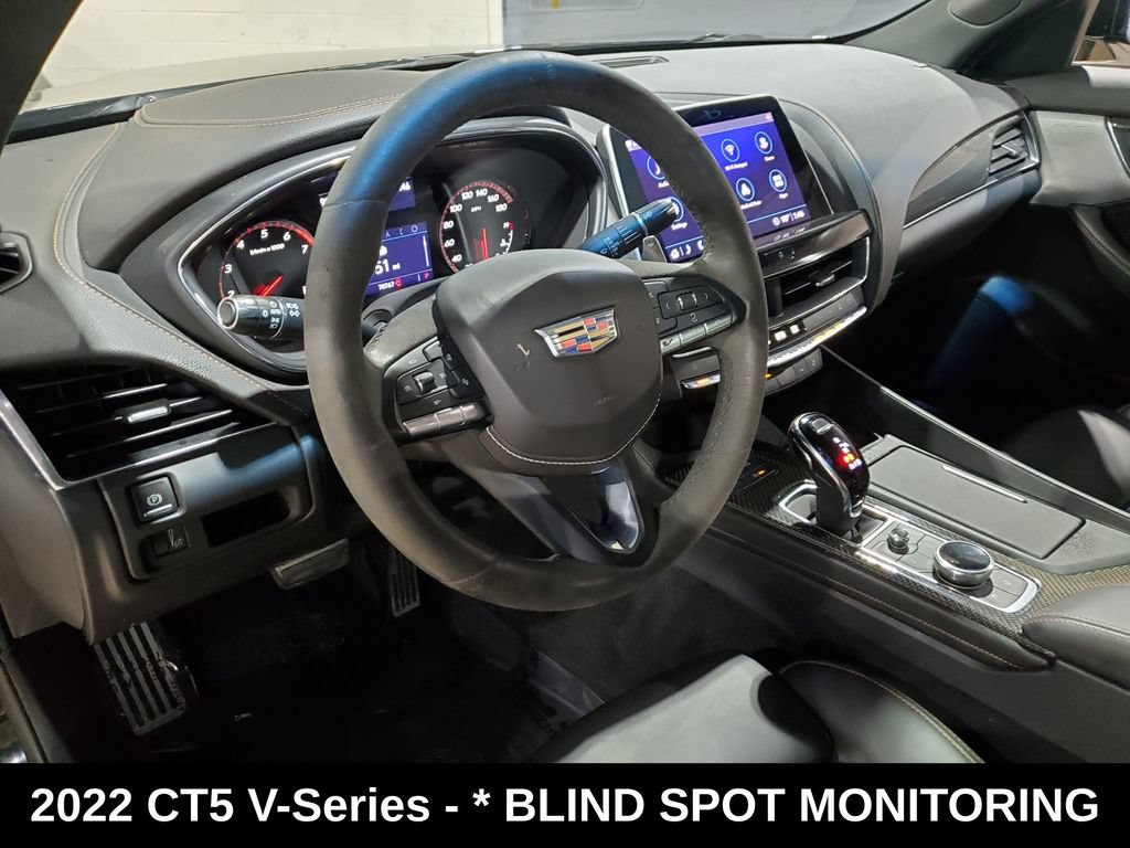 Used 2022 Cadillac CT5 V w/ Cold Weather Package RWD image 7