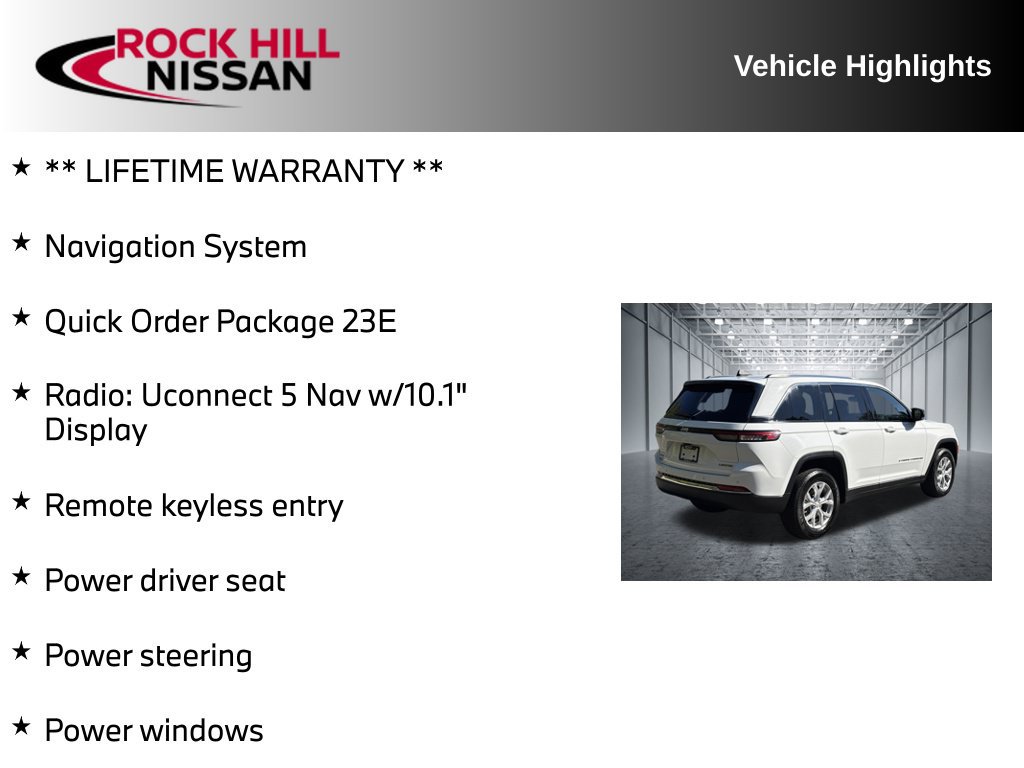 Used 2023 Jeep Grand Cherokee Limited AWD/4WD image 5