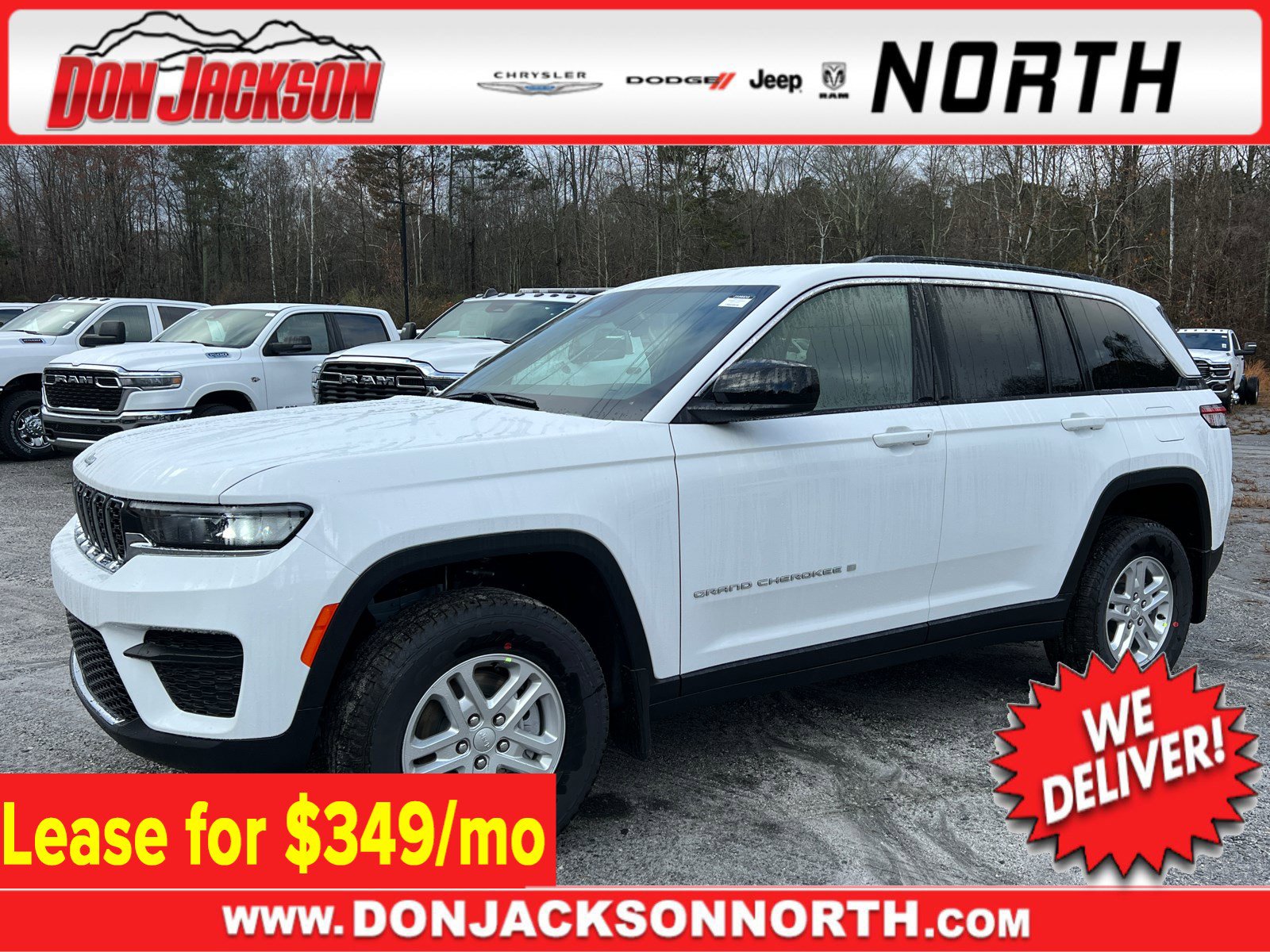 New 2025 Jeep Grand Cherokee Laredo