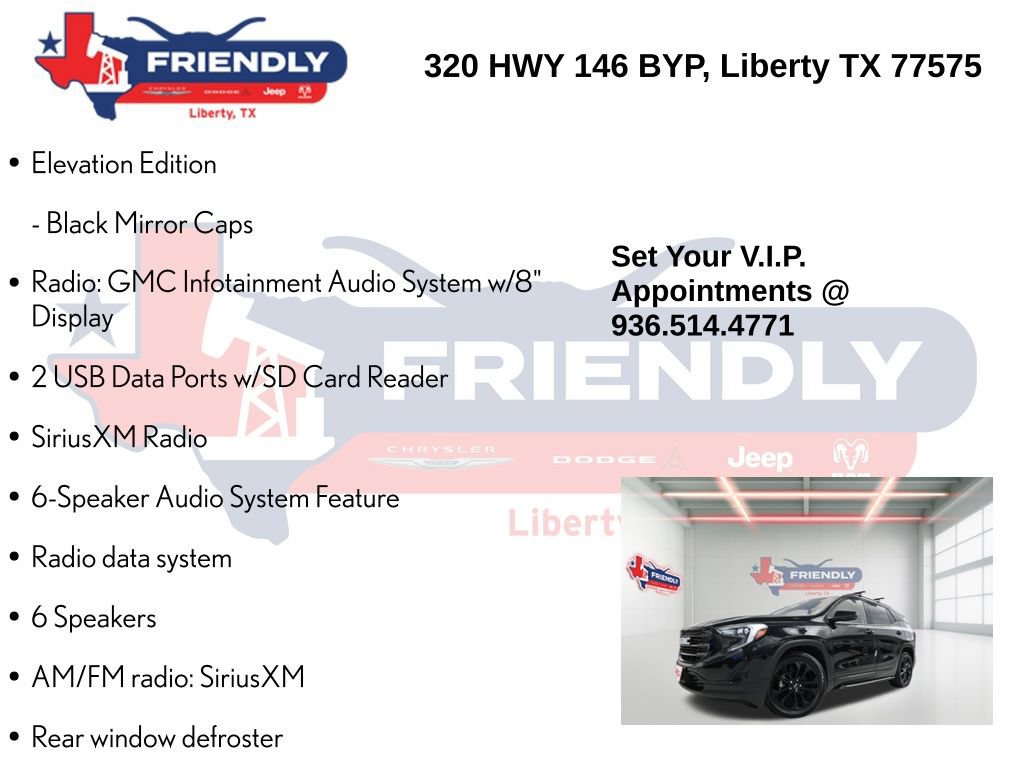 Used 2021 GMC Terrain SLT w/ LPO, 'HIT The Road' Package FWD image 10