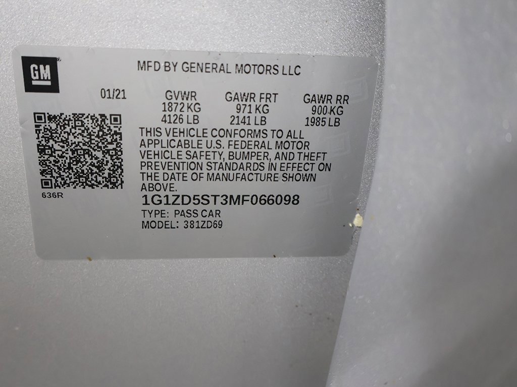 Used 2021 Chevrolet Malibu LT image 47