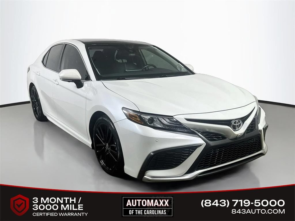 Used 2021 Toyota Camry XSE w/ Navigation Package FWD image 1