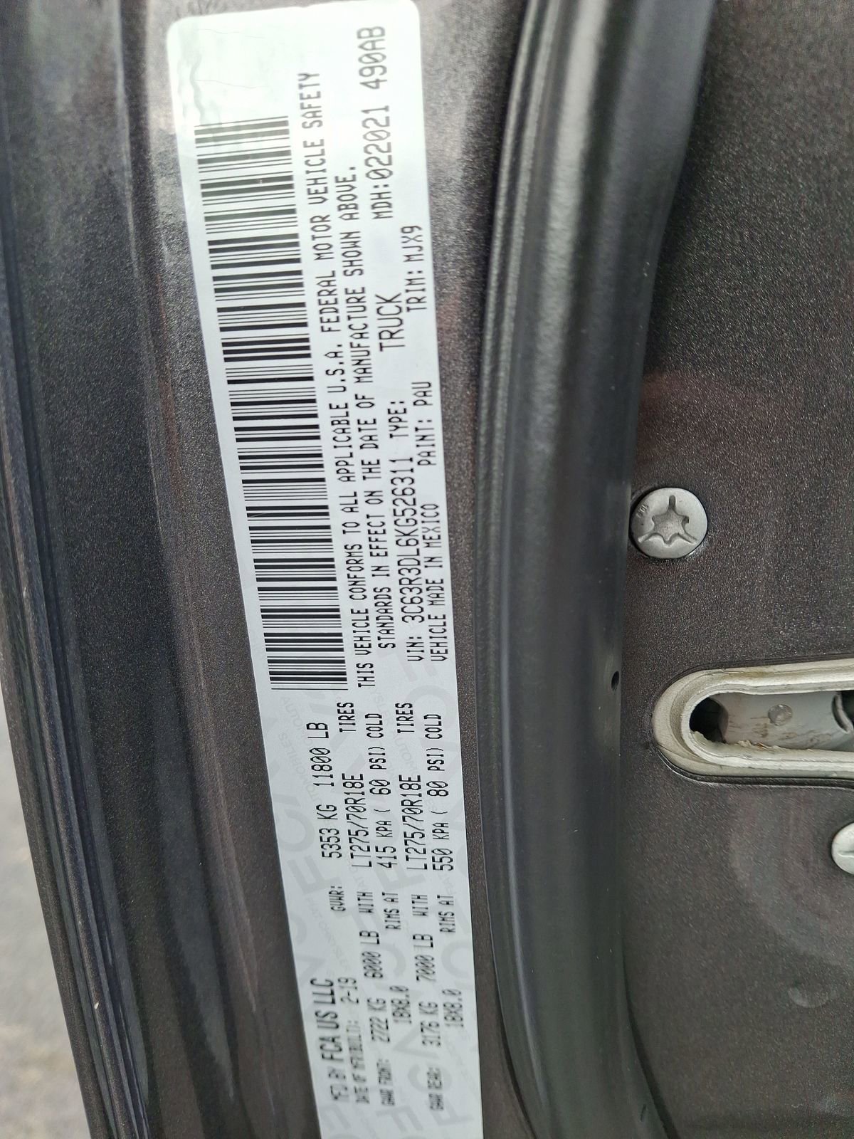 Certified 2019 RAM 3500 Big Horn image 40