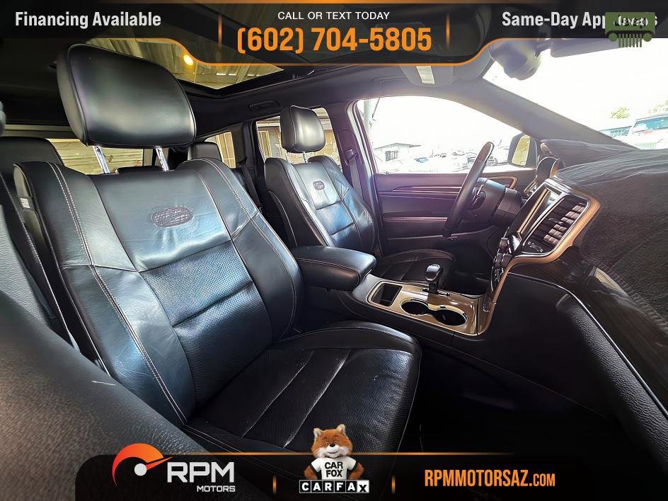 Used 2014 Jeep Grand Cherokee Overland w/ Advanced Technology Group image 18