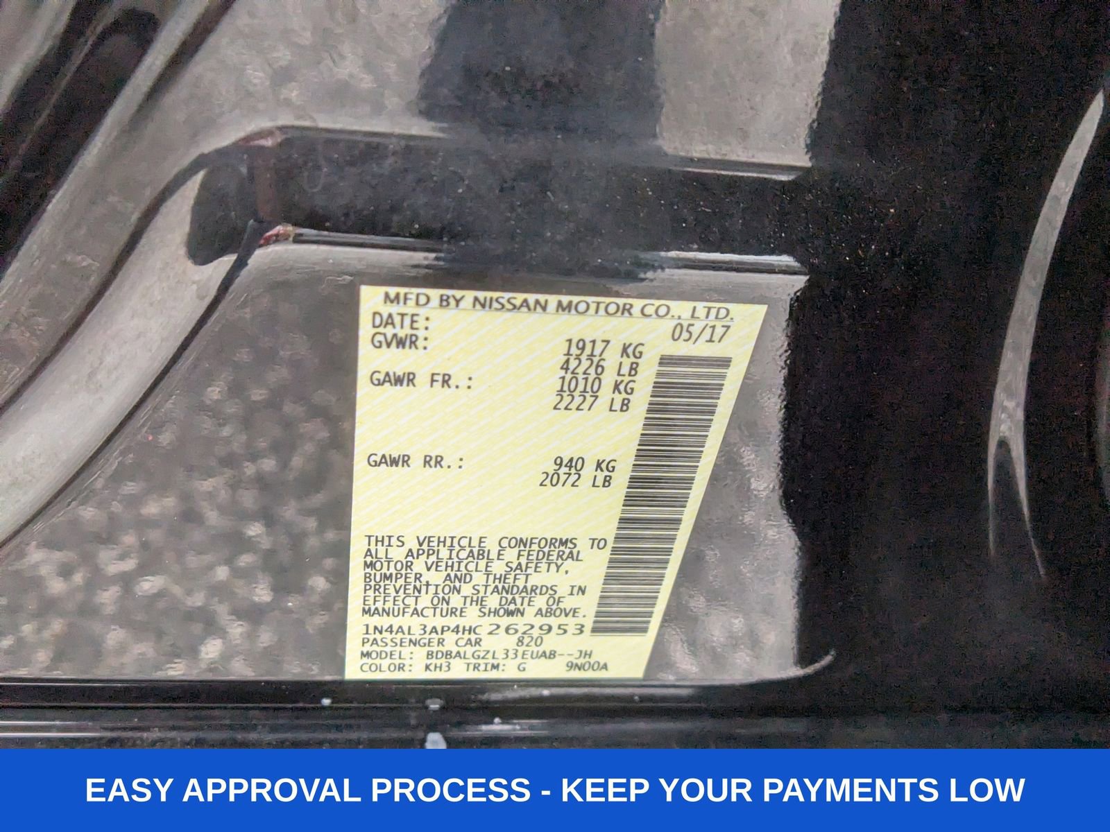 Used 2017 Nissan Altima 2.5 S w/ Power Driver Seat Package image 23