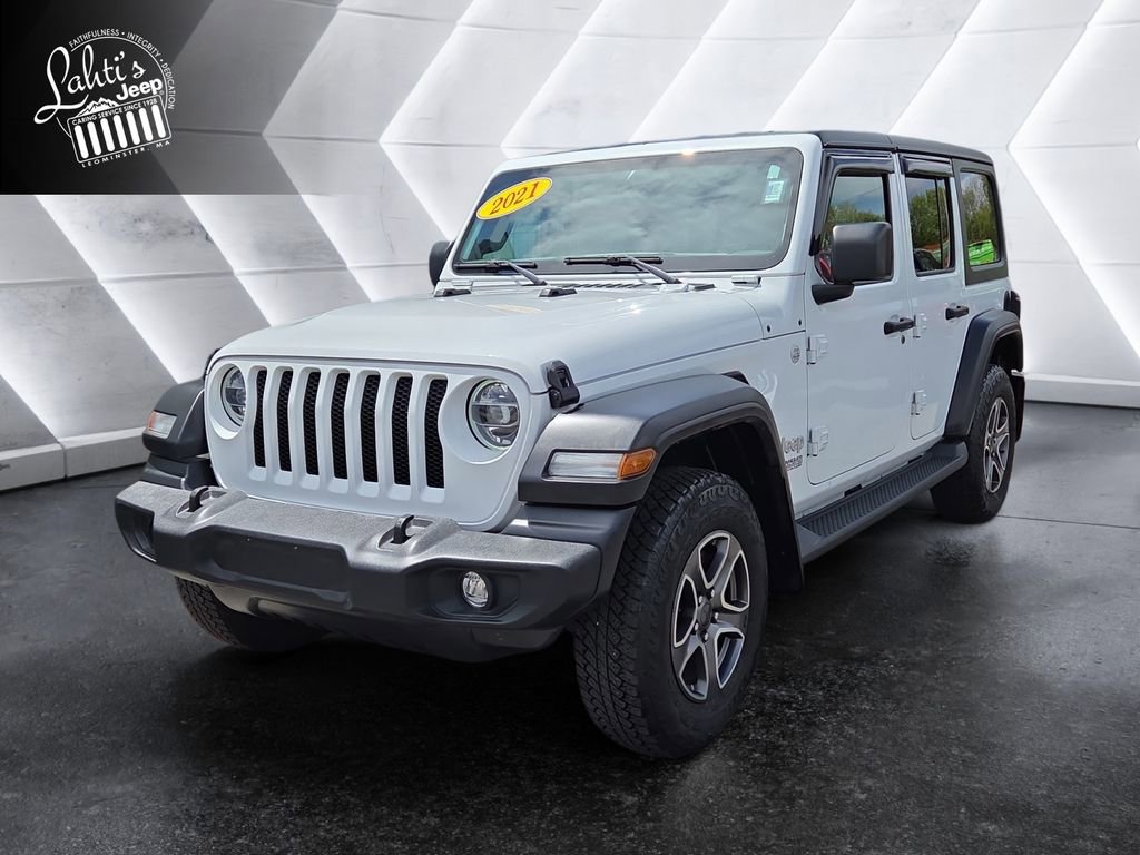 Certified 2021 Jeep Wrangler Unlimited Sport AWD/4WD image 1