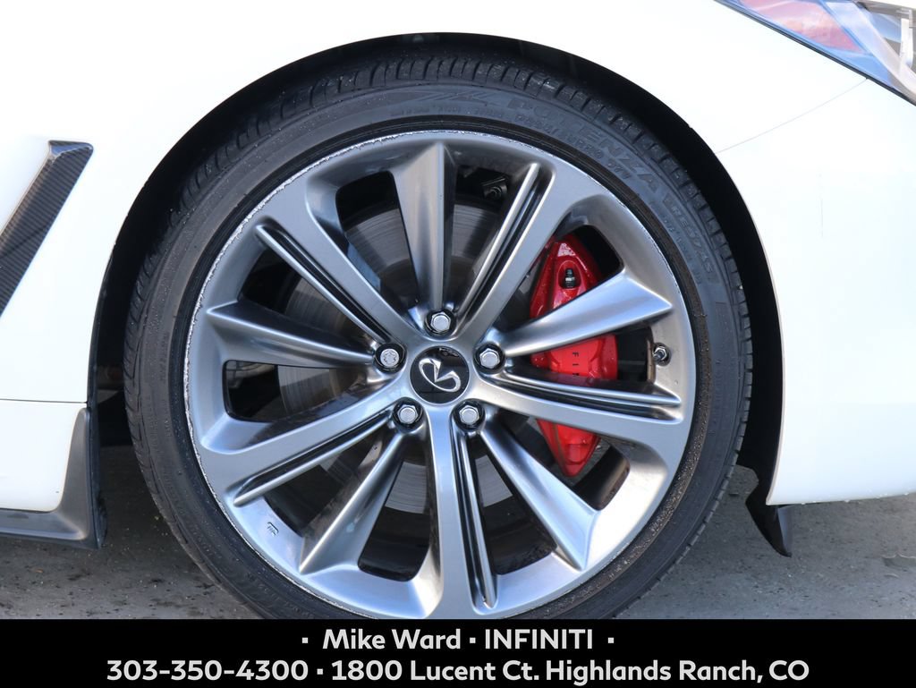 Used 2022 INFINITI Q60 Red Sport 400 w/ Carbon Fiber Package AWD/4WD image 7