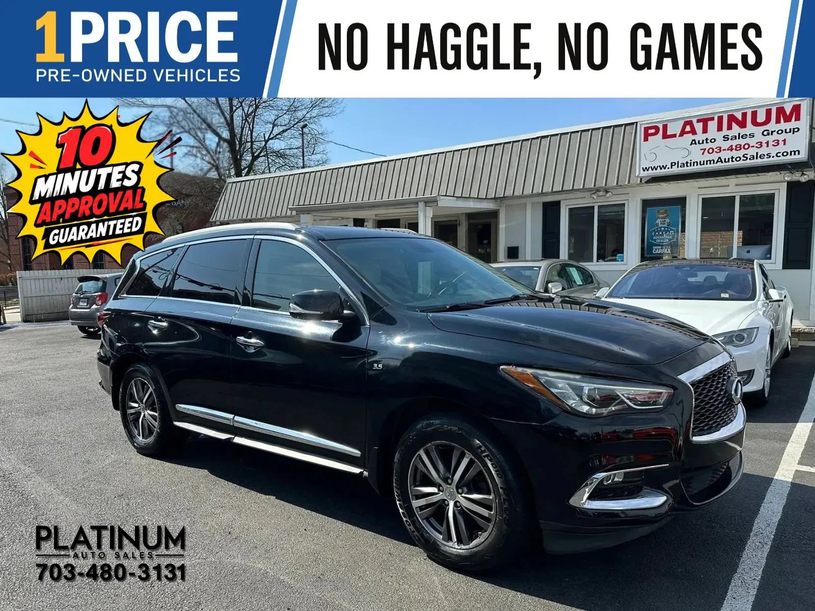 Used 2017 INFINITI QX60 Luxe w/ Premium Plus Package AWD/4WD image 1