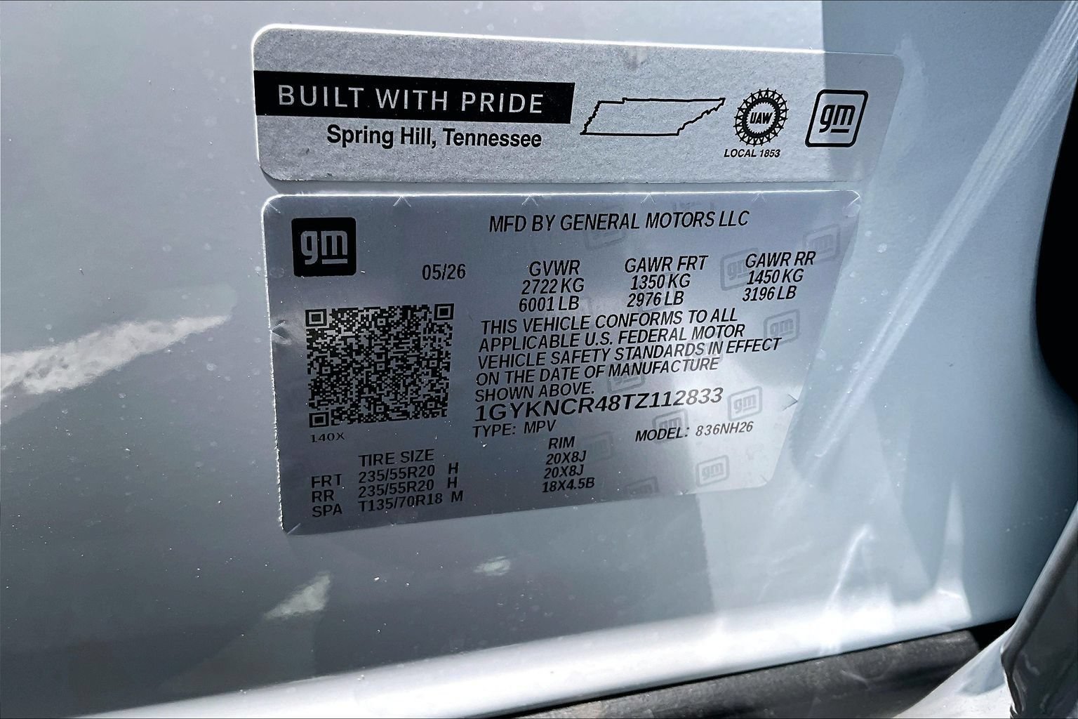 New 2026 Cadillac XT5 Premium Luxury w/ LPO, ONYX Package FWD image 36