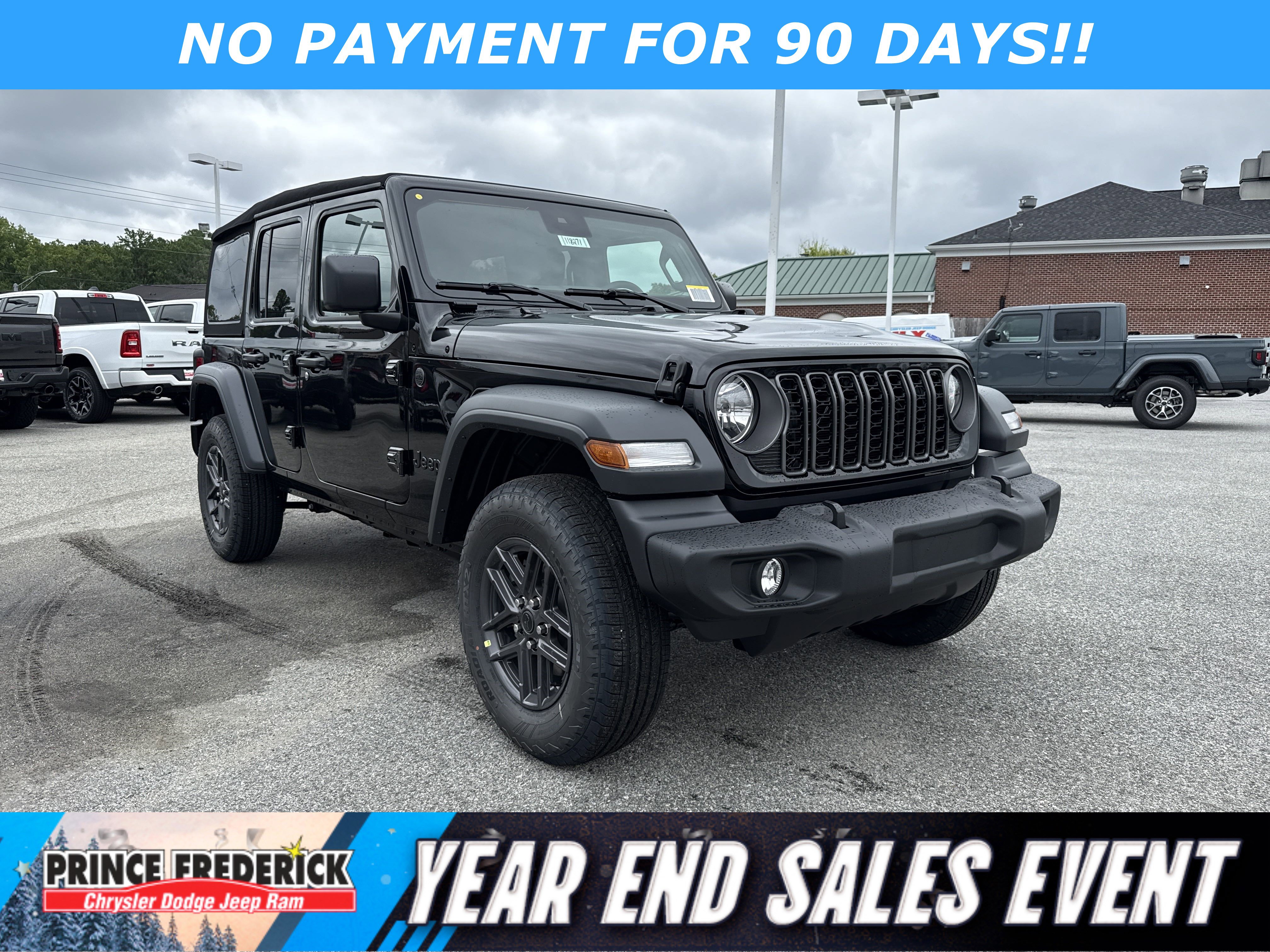 New 2025 Jeep Wrangler Sport S