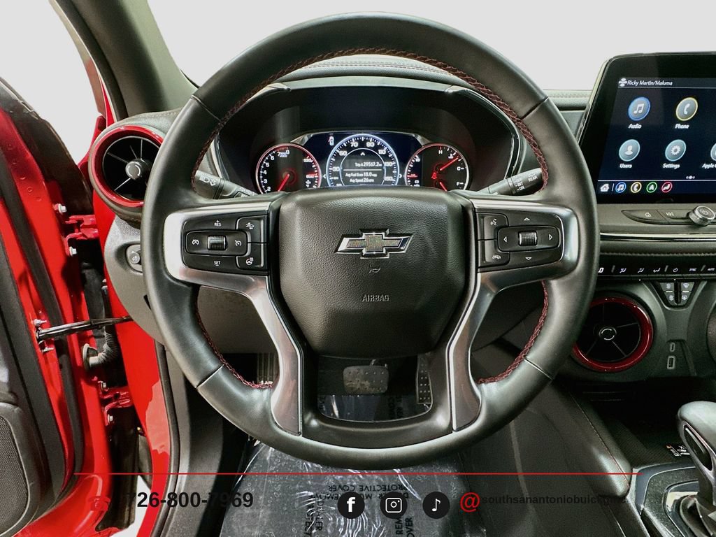 Certified 2024 Chevrolet Blazer RS w/ Driver Confidence II Package FWD image 12