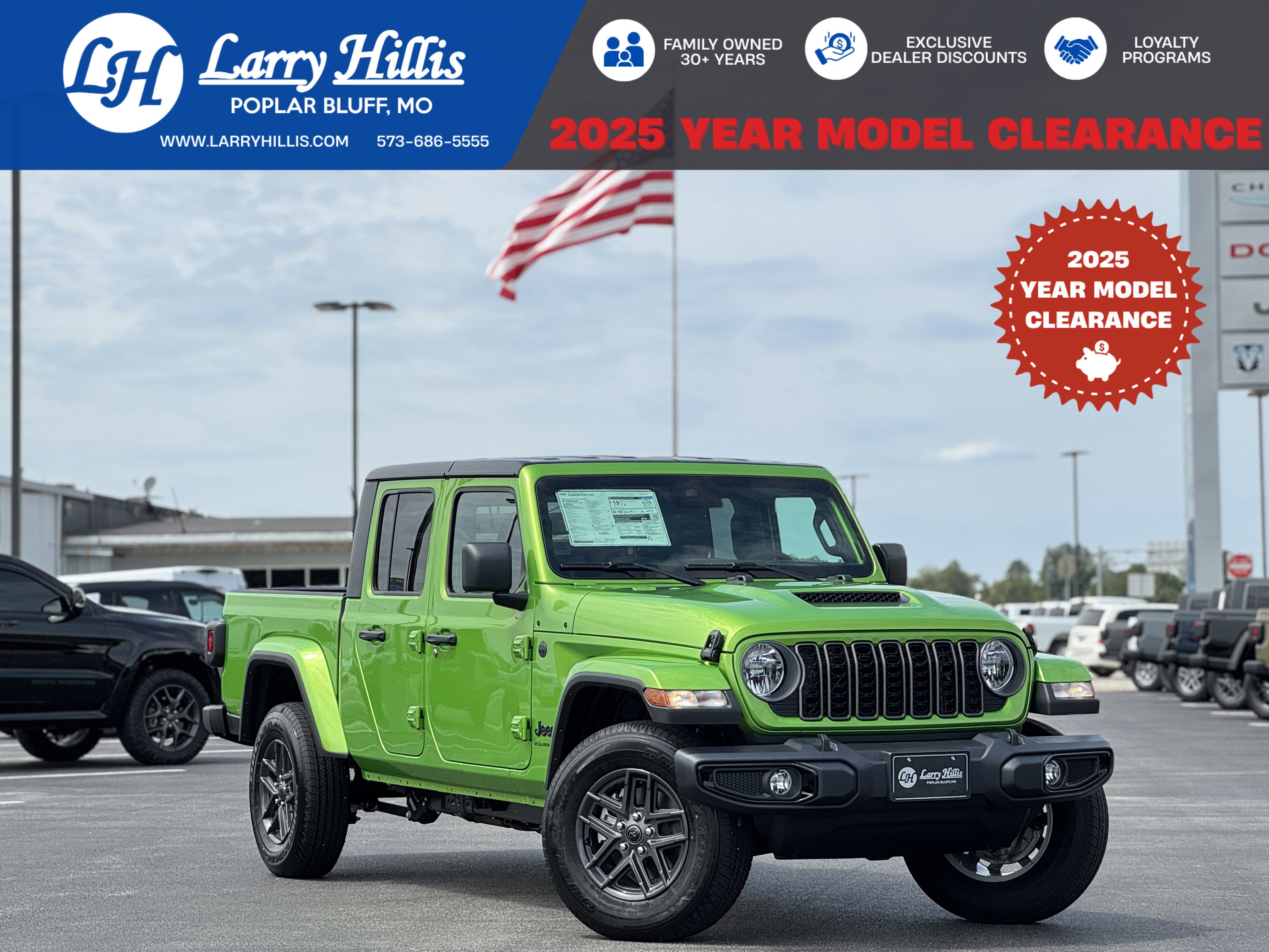 New 2025 Jeep Gladiator Sport