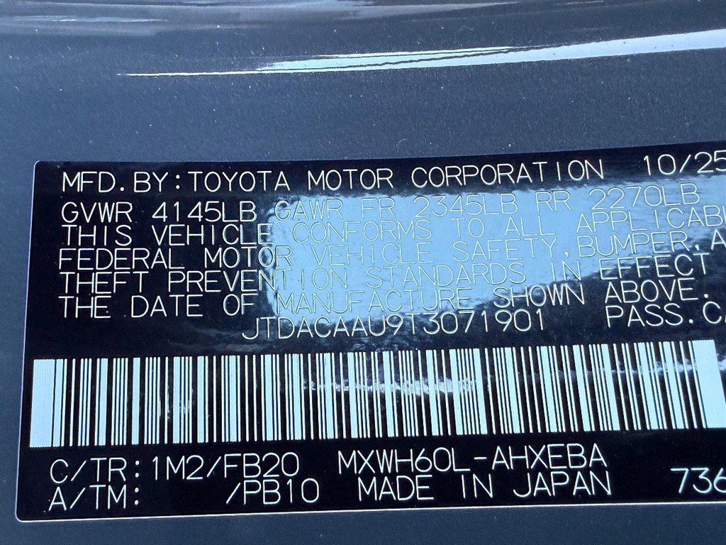 New 2026 Toyota Prius LE image 15