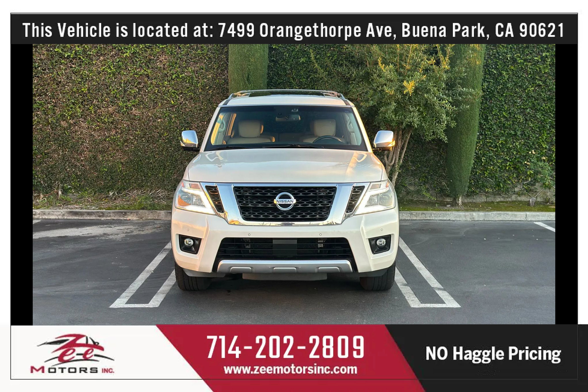 Used 2017 Nissan Armada Platinum w/ Captain Seat Package image 14