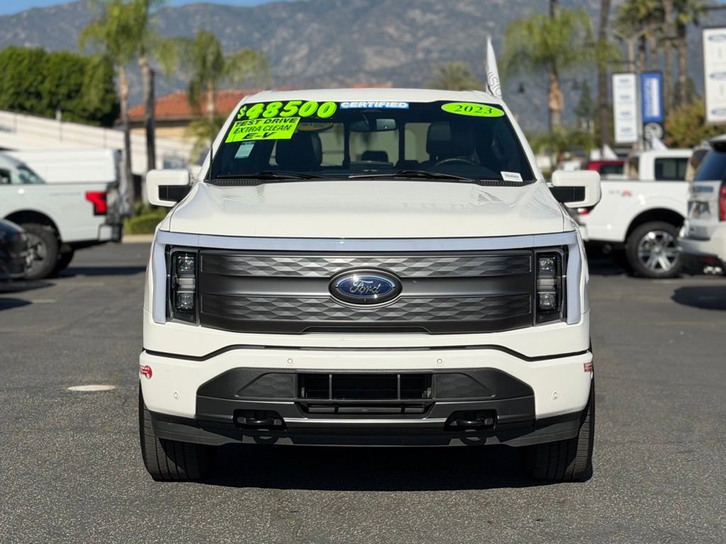 Certified 2023 Ford F150 Lightning Lariat w/ Equipment Group 511A High image 3