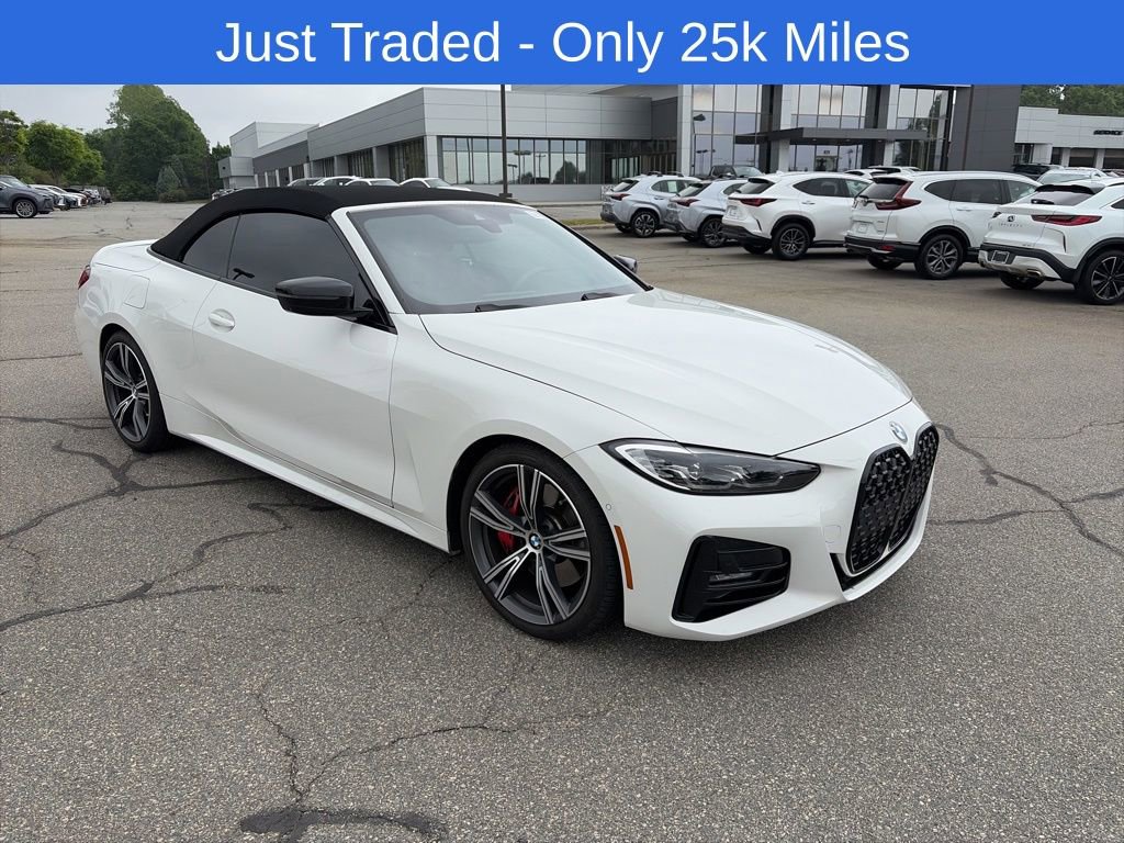 Used 2021 BMW 430i Convertible w/ M Sport Package RWD image 5