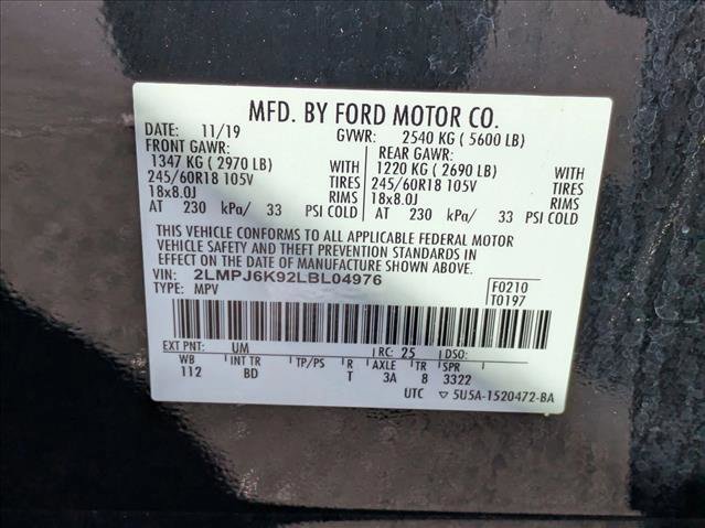 Used 2020 Lincoln Nautilus Reserve image 22