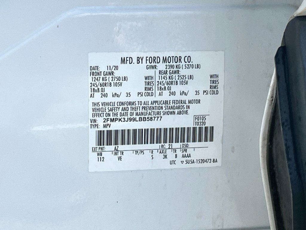Used 2020 Ford Edge SEL w/ Convenience Package FWD image 30