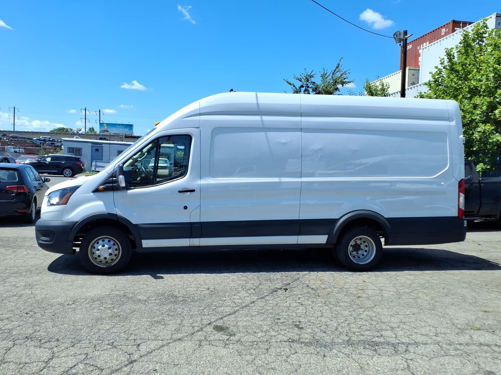 Used 2022 Ford Transit 350 148 High Roof Extended DRW RWD image 4