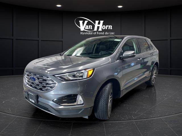 Used 2021 Ford Edge Titanium w/ Class II Trailer Tow Package image 3