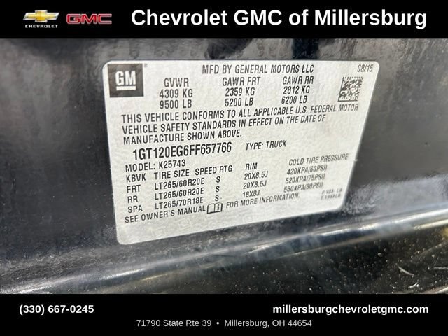 Used 2015 GMC Sierra 2500 Denali w/ Snow Plow Prep Package AWD/4WD image 38