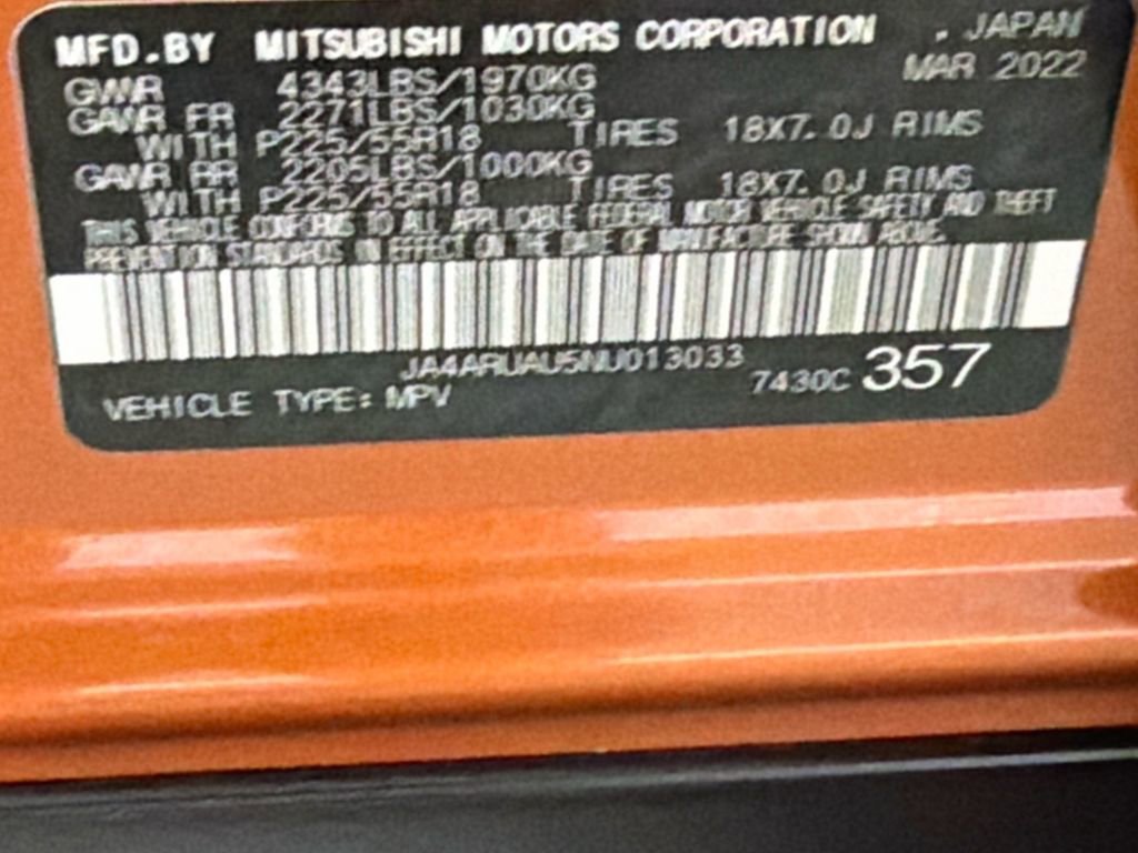 Used 2022 Mitsubishi Outlander Sport LE AWD/4WD image 33