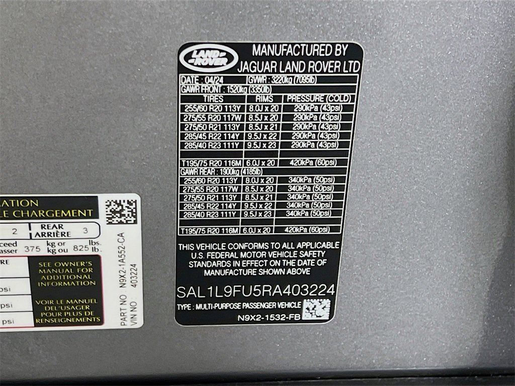 Certified 2024 Land Rover Range Rover Sport Dynamic SE image 34