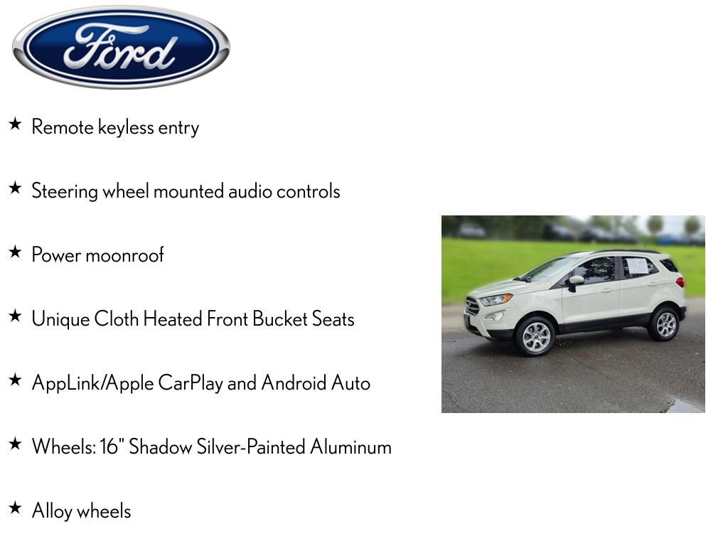 Used 2021 Ford EcoSport SE AWD/4WD image 4