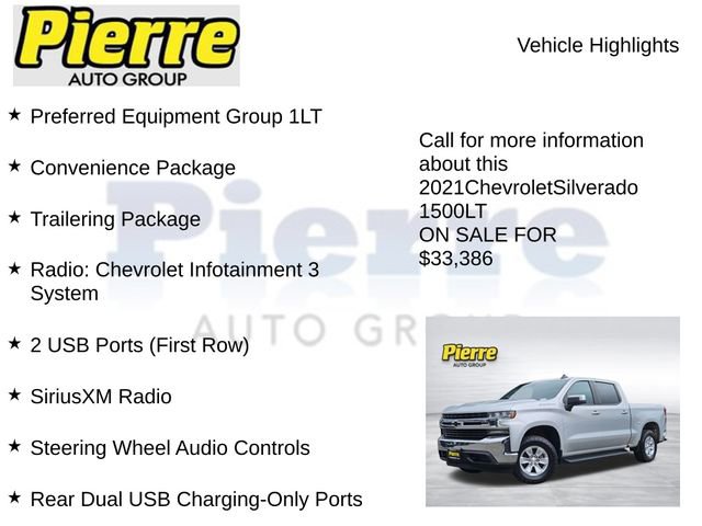 Used 2021 Chevrolet Silverado 1500 LT AWD/4WD image 7