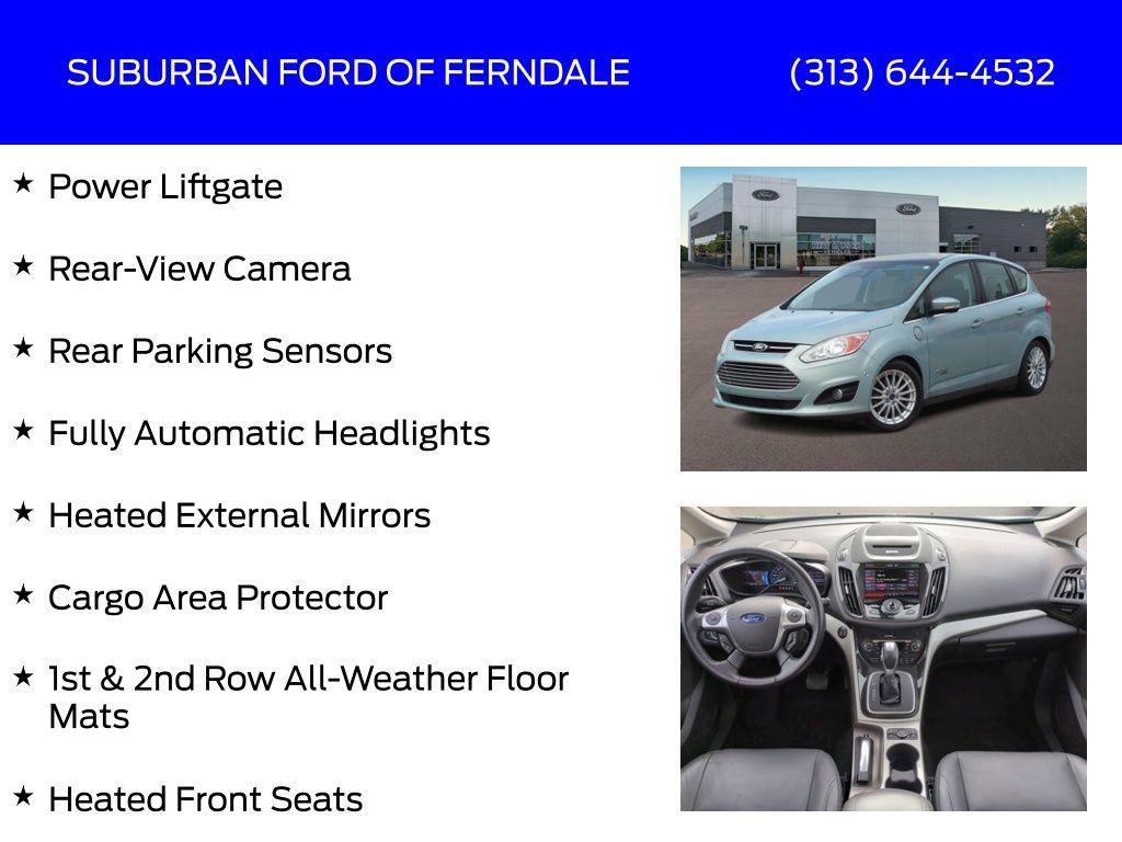 Used 2014 Ford C-MAX Energi SEL w/ Equipment Group 303A image 17