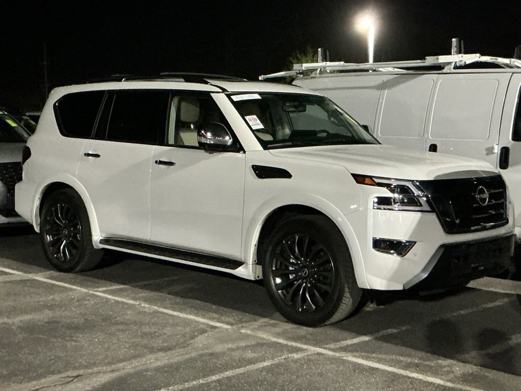 Used 2024 Nissan Armada Platinum w/ Captain's Chairs Package