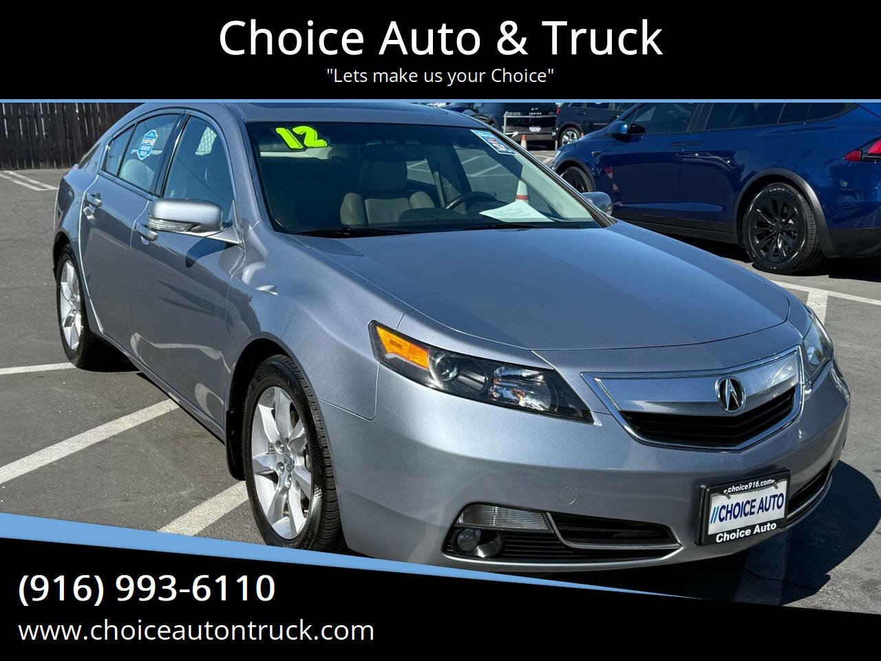 Used 2012 Acura TL w/ Technology Package