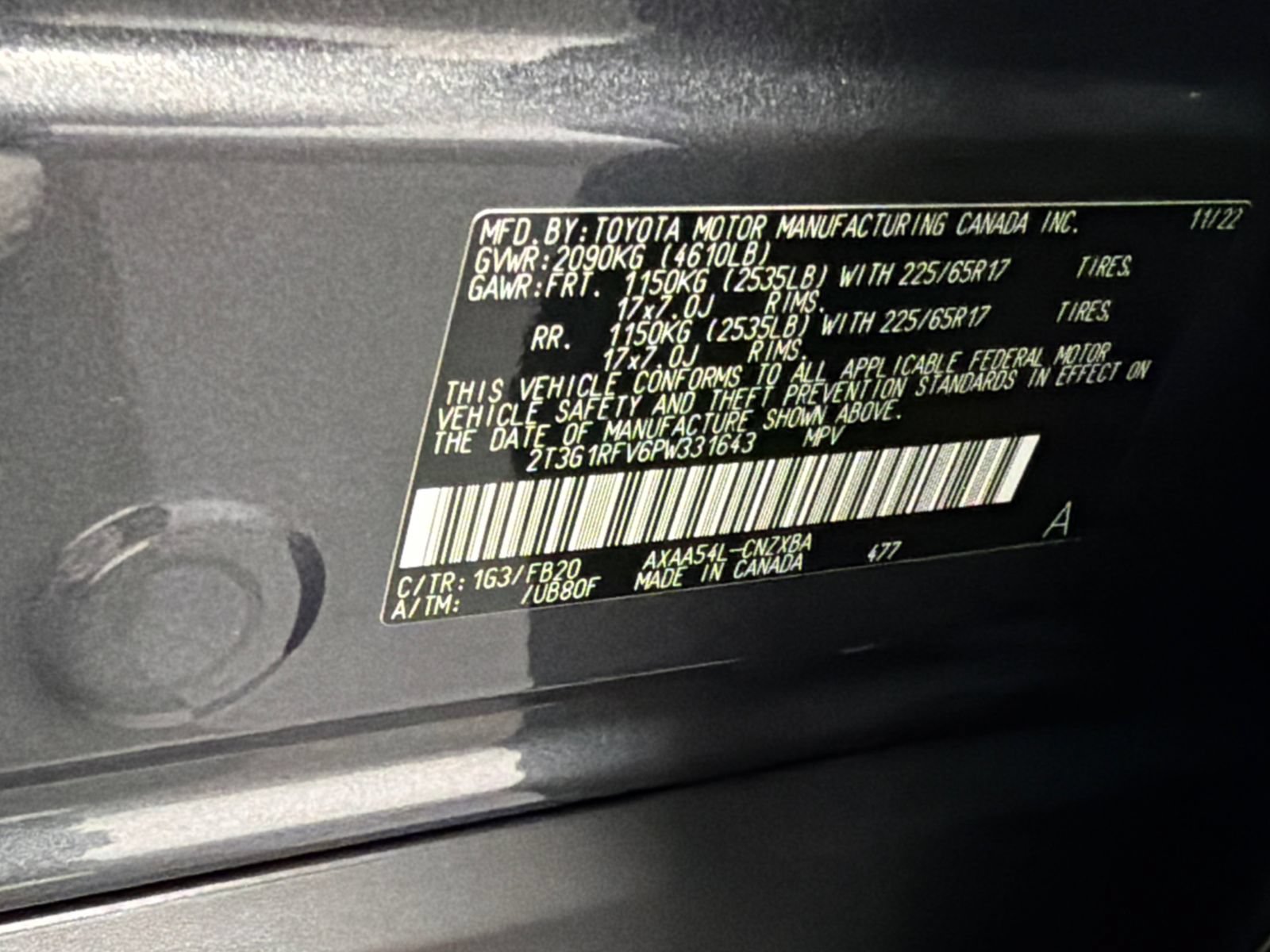 Used 2023 Toyota RAV4 LE AWD/4WD image 13