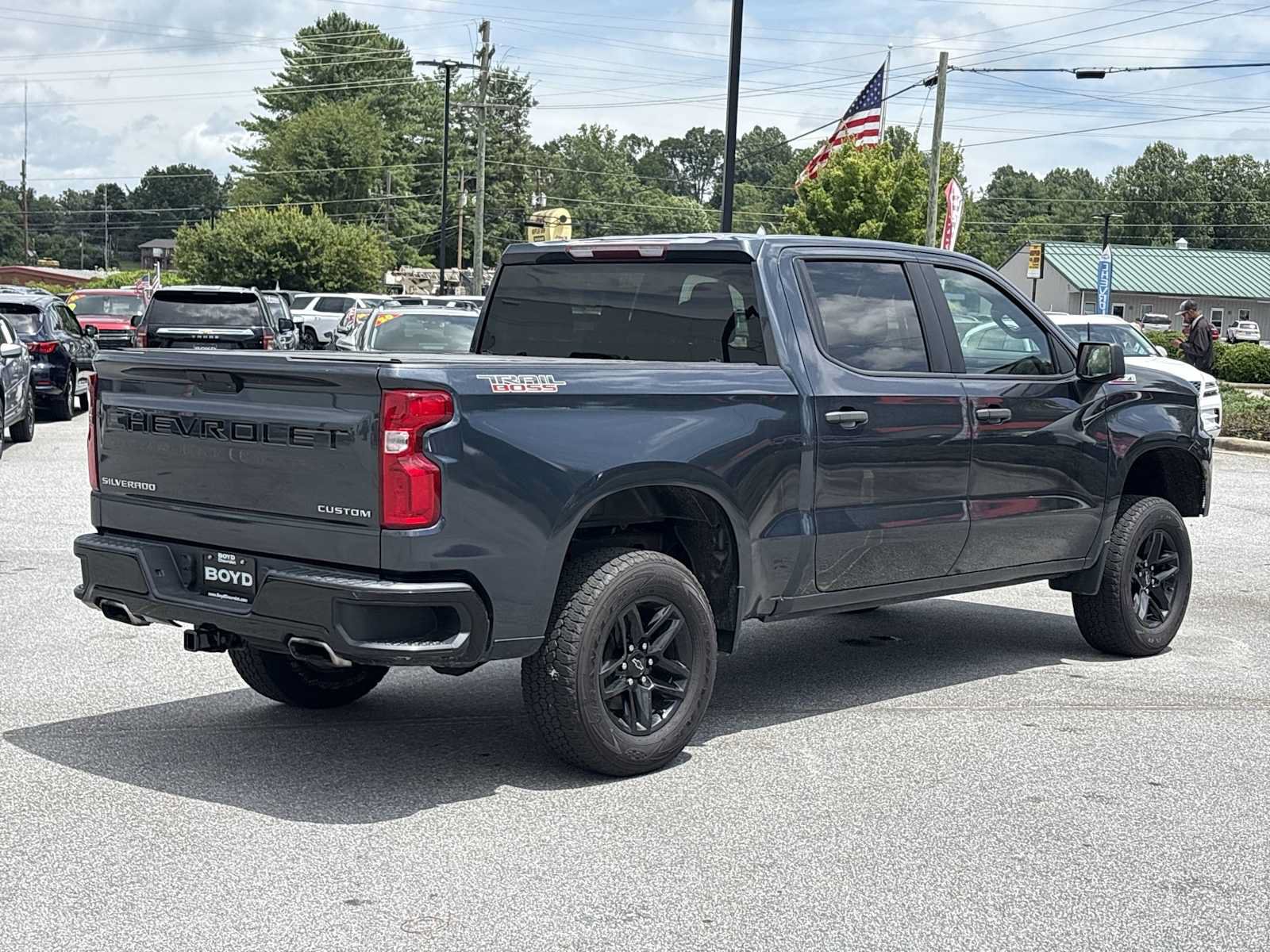 Used 2021 Chevrolet Silverado 1500 Custom Trail Boss w/ Safety Confidence Package AWD/4WD image 6