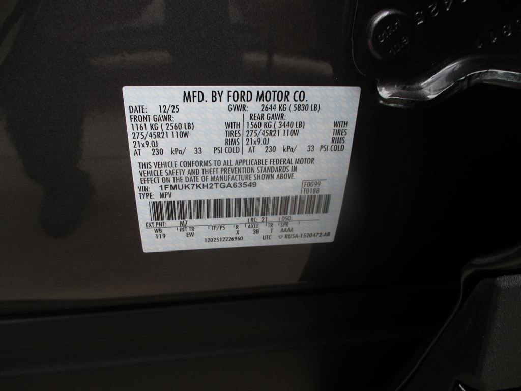 New 2026 Ford Explorer ST-Line w/ ST-Line Street Pack image 16