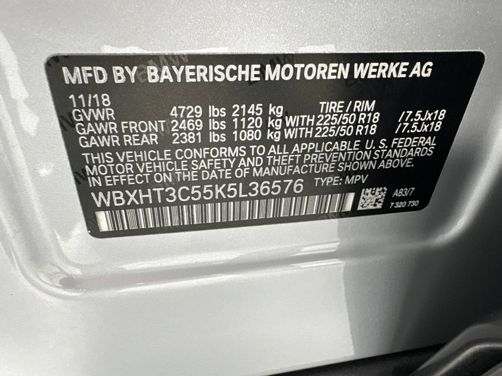 Used 2019 BMW X1 xDrive28i w/ Convenience Package AWD/4WD image 10
