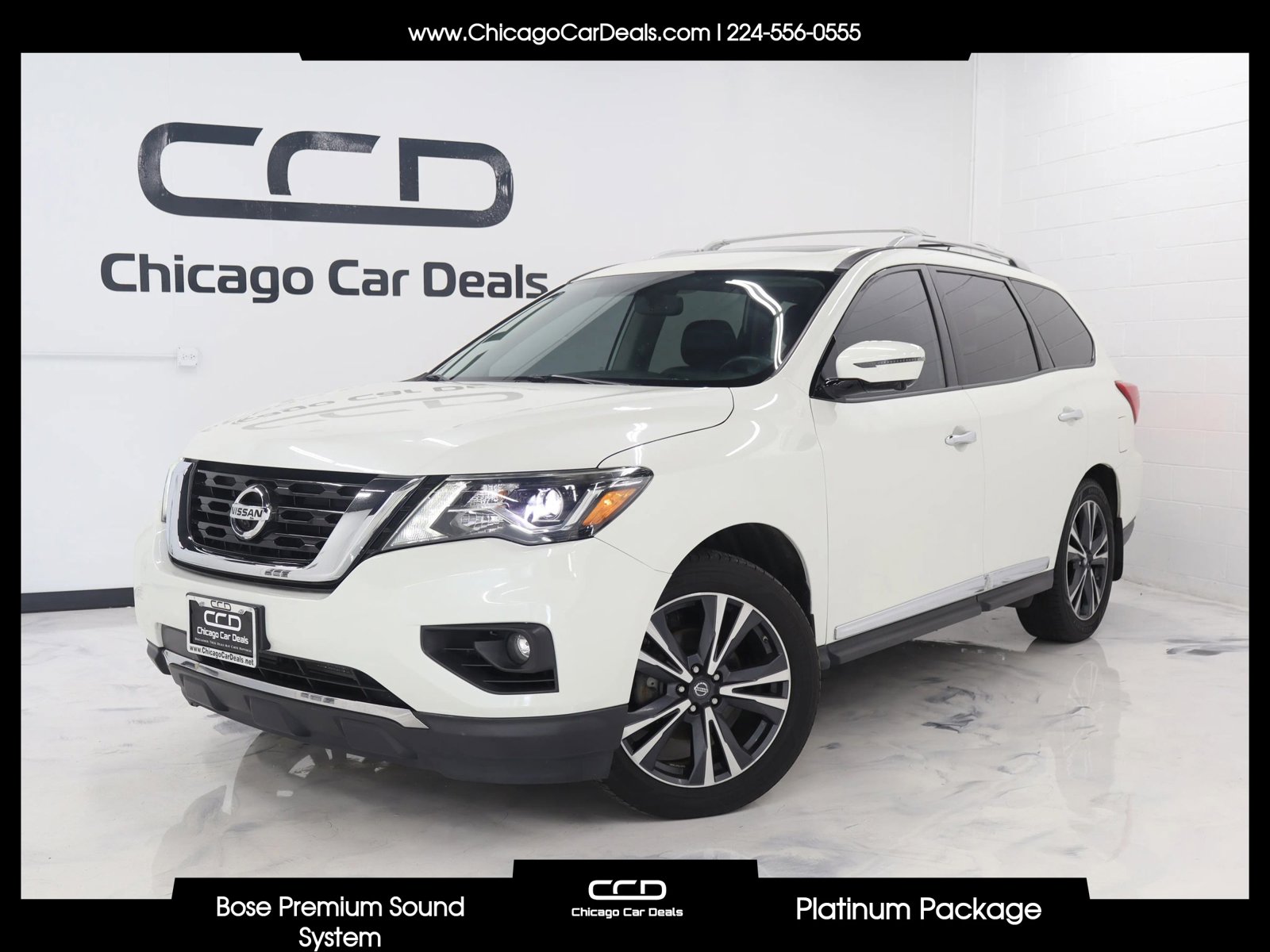 Used 2017 Nissan Pathfinder Platinum w/ Cargo Package AWD/4WD image 1